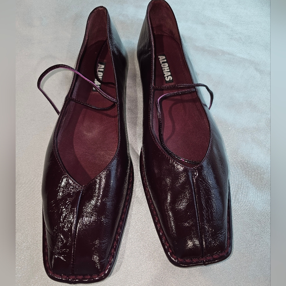 ALOHAS Sway Square Toe Ballet Flats Sz  EU40/US9-9.5 - Picture 15 of 16